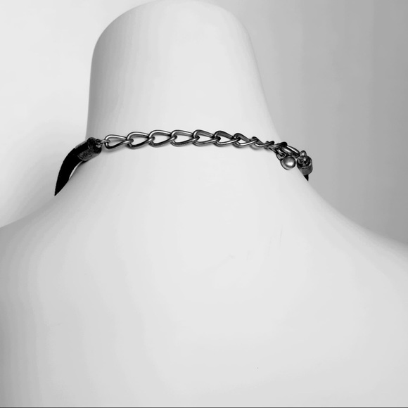 2 x $20‼️ ENAMEL METAL PENDANT. Leather Black Necklace. Brand New - Picture 6 of 8